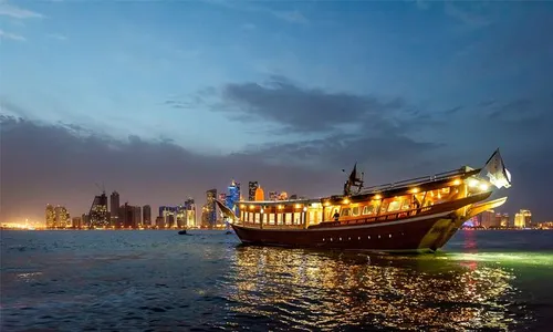 Doha Skyline Sunset Cruise with Refreshments!