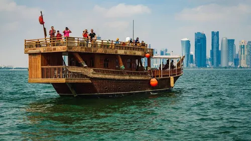 Doha Skyline Sunset Cruise with Refreshments!